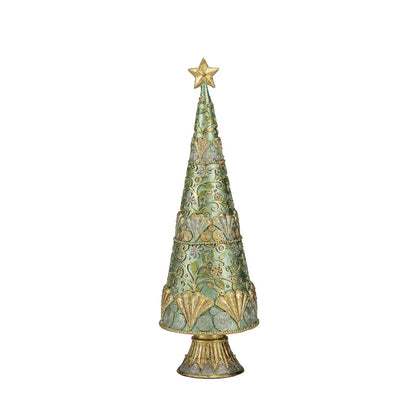 PALAIS ROYAL Polyresin Christmas Tree 43cm Christmas Decoration