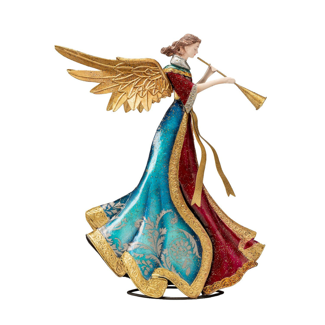 NOEL by Lamart Metal Angel 36cm Christmas Decoration