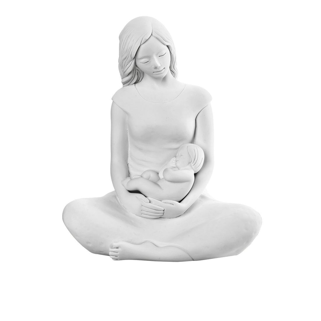 BONGELLI PREZIOSI - Table Sculpture with Small Maternity White 18cm