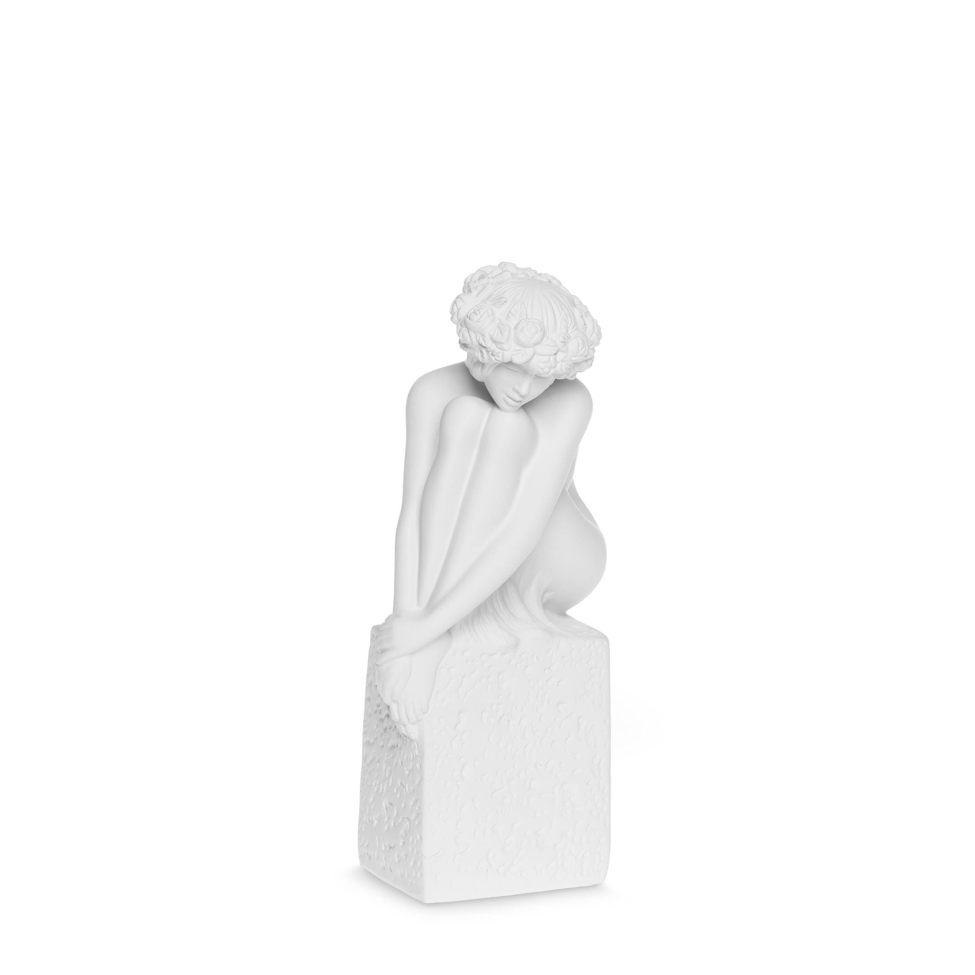 CHRISTEL by Sommer Figure Statue Zodiac Virgo 21cm White Polyresin