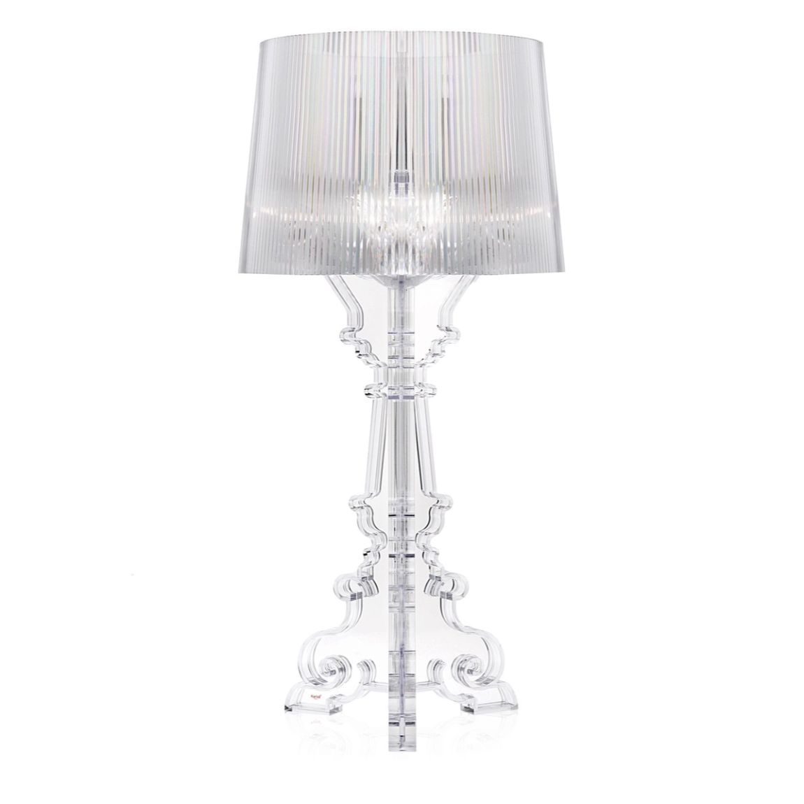 KARTELL Bourgie Transparent Table Lamp 78cm Polycarbonate 2.0