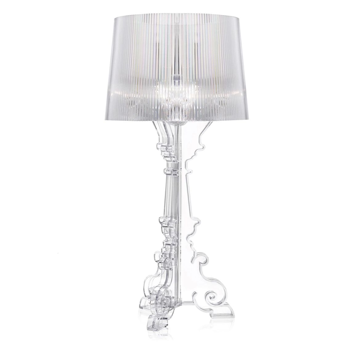 KARTELL Bourgie Transparent Table Lamp 78cm Polycarbonate 2.0