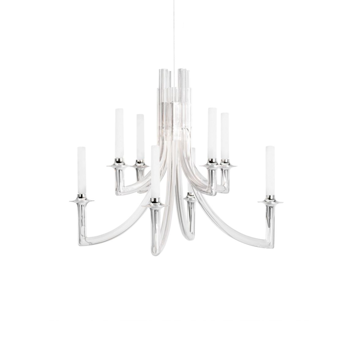 KARTELL Khan Transparent Pendant Lamp 77x61cm Polycarbonate 2.0