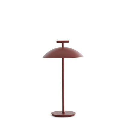 KARTELL Mini Geen-A Battery Version Table Lamp Brick Red 36.5cm Steel