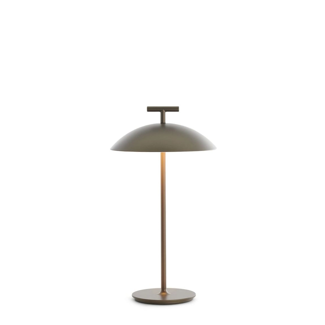 KARTELL Mini Geen-A Battery Version Lampada da Tavolo Bronzo 36,5cm Acciaio