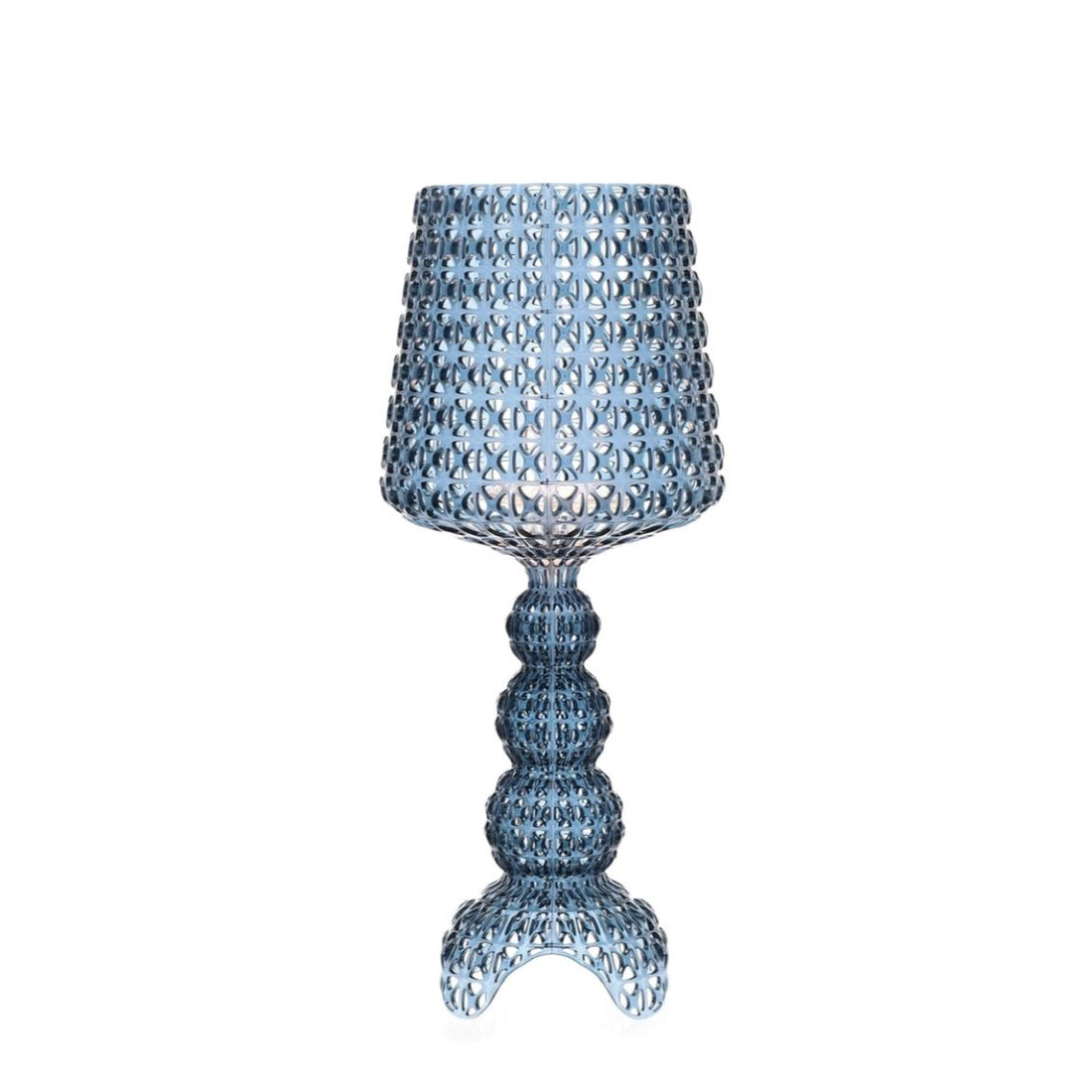 KARTELL Mini Kabuki Table Lamp Light Blue 70cm Polycarbonate 2.0