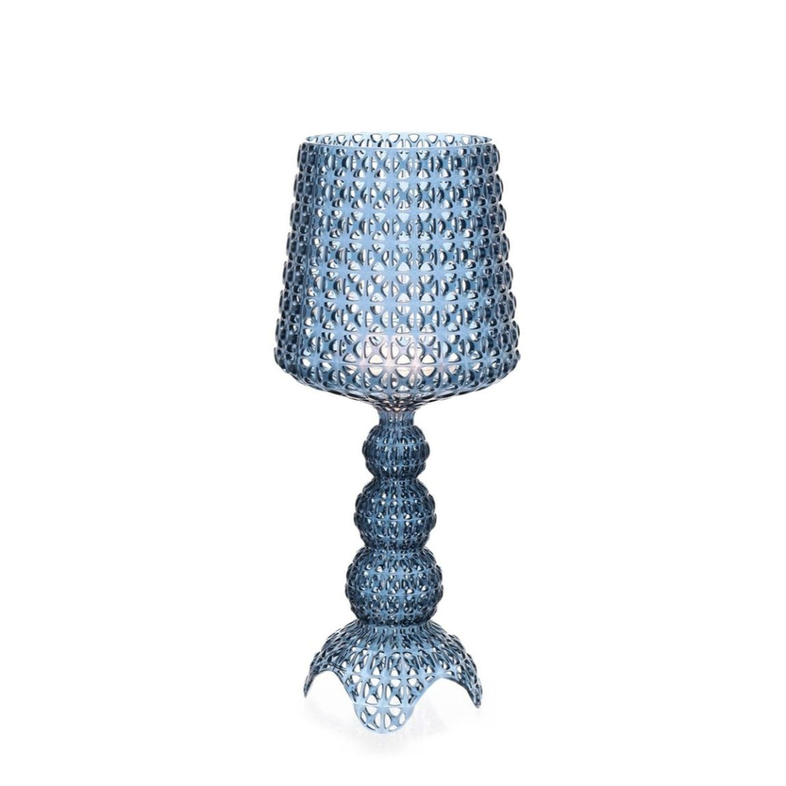 KARTELL Mini Kabuki Table Lamp Light Blue 70cm Polycarbonate 2.0