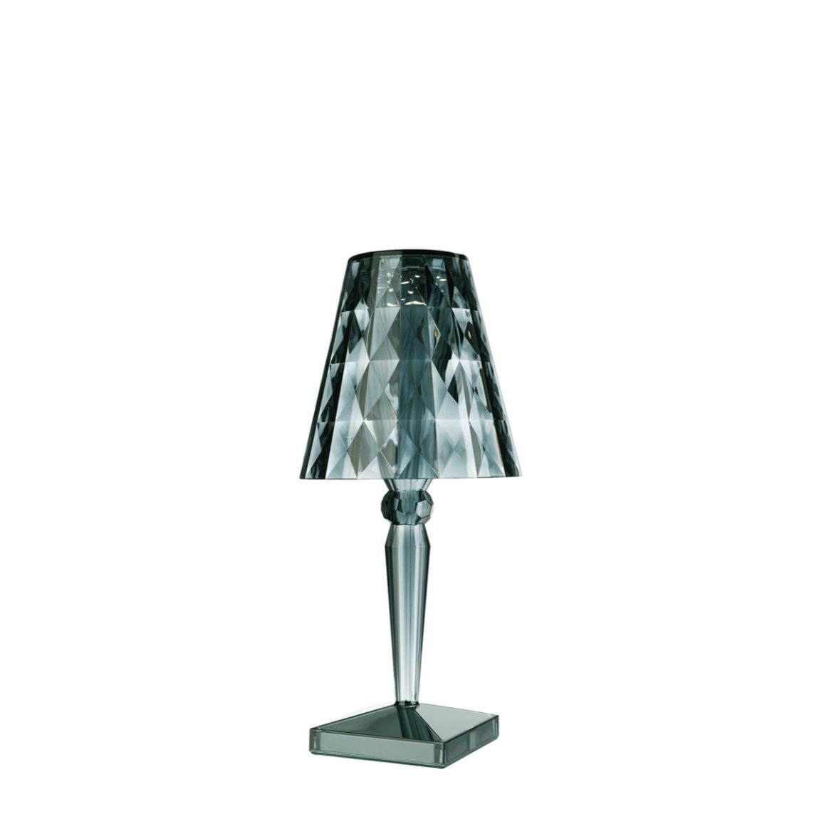 KARTELL Big Battery Table Lamp Blue 37cm PMMA Plug Version