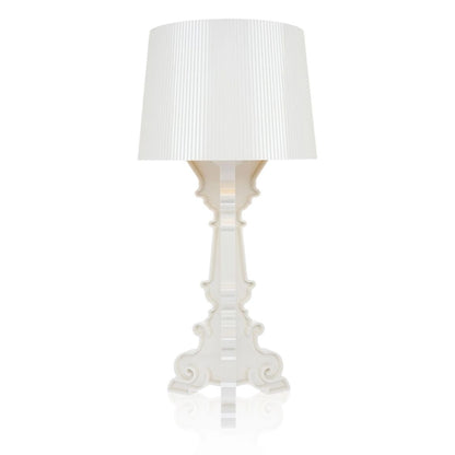 KARTELL Bourgie Table Lamp White and Gold 78cm Polycarbonate 2.0