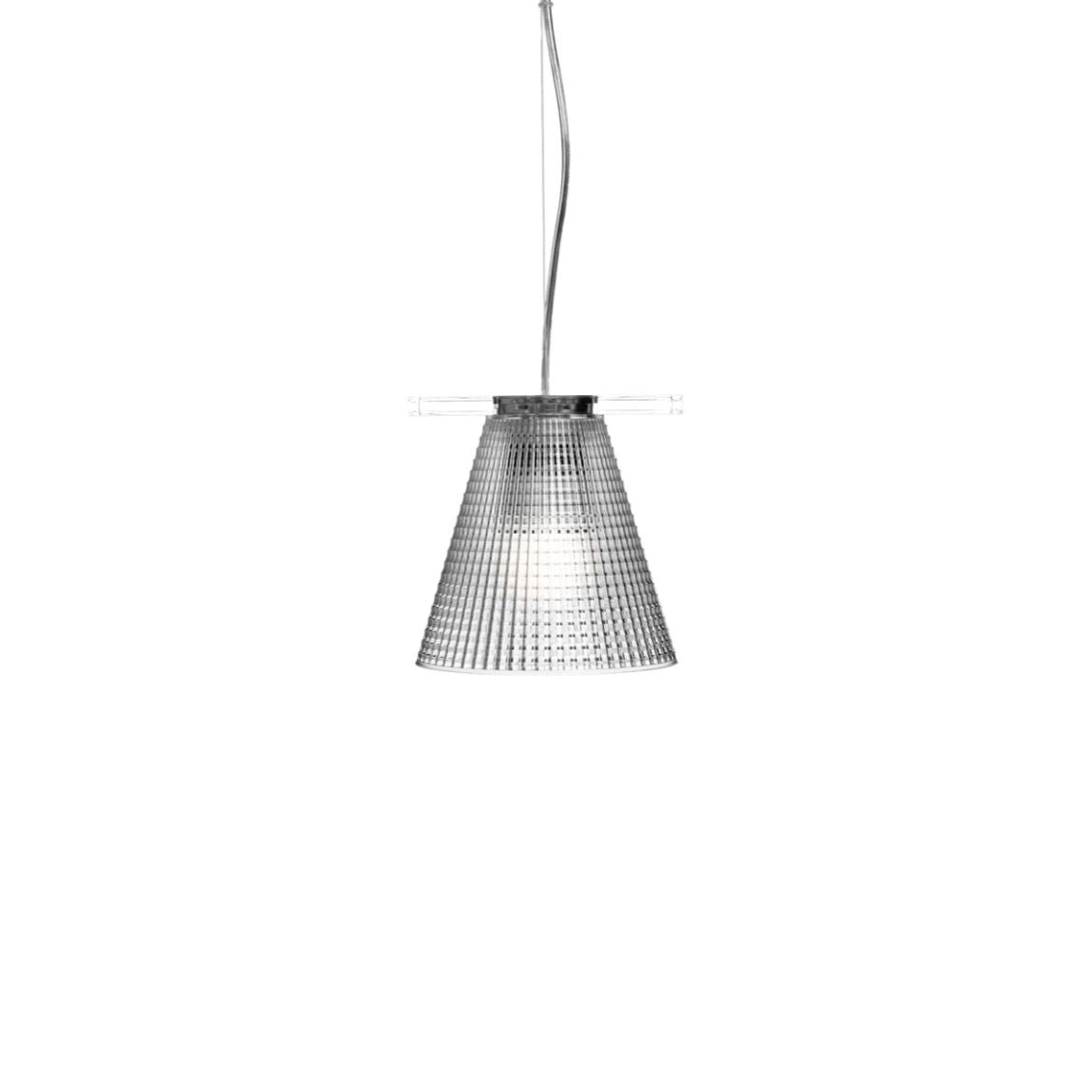 KARTELL Light-Air Pendant Lamp Transparent Chandelier 14x14cm Polycarbonate 2.0