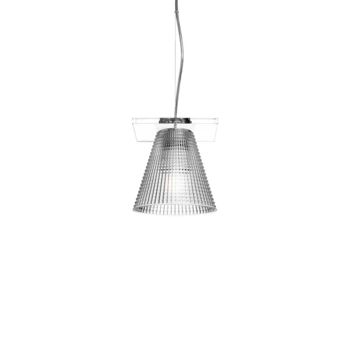 KARTELL Light-Air Pendant Lamp Transparent Chandelier 14x14cm Polycarbonate 2.0