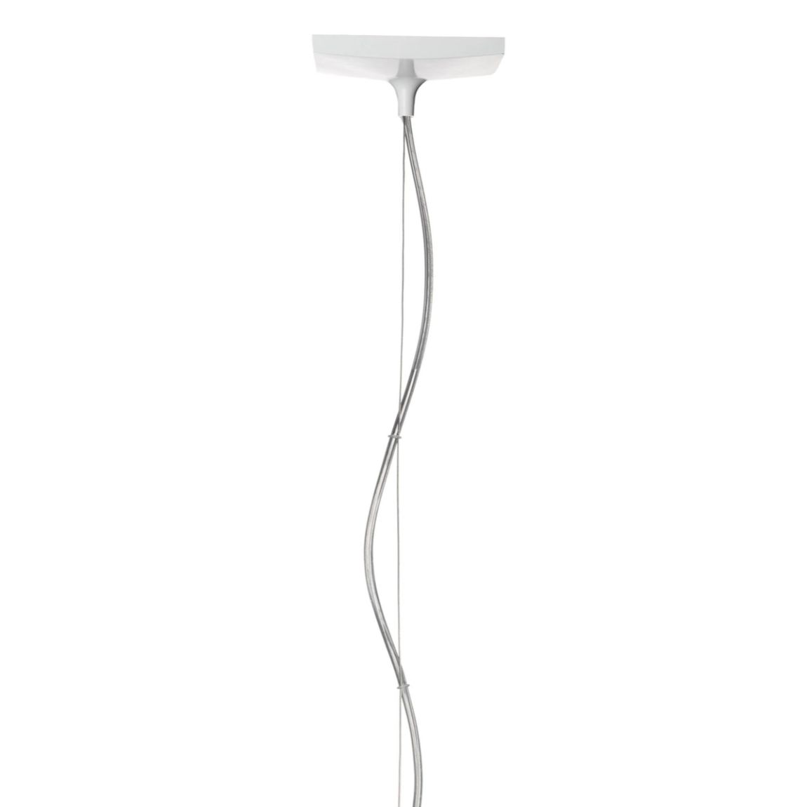 KARTELL Light-Air Lampada a Sospensione Lampadario Trasparente 14x14cm Policarbonato 2.0