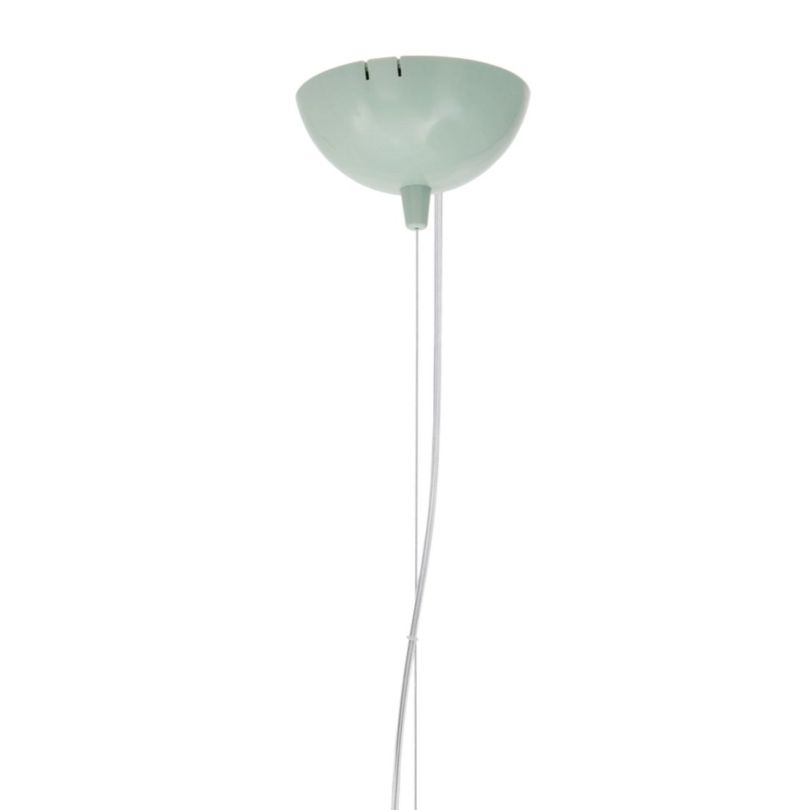 KARTELL Beautiful sage green chandelier pendant lamp 50x41cm