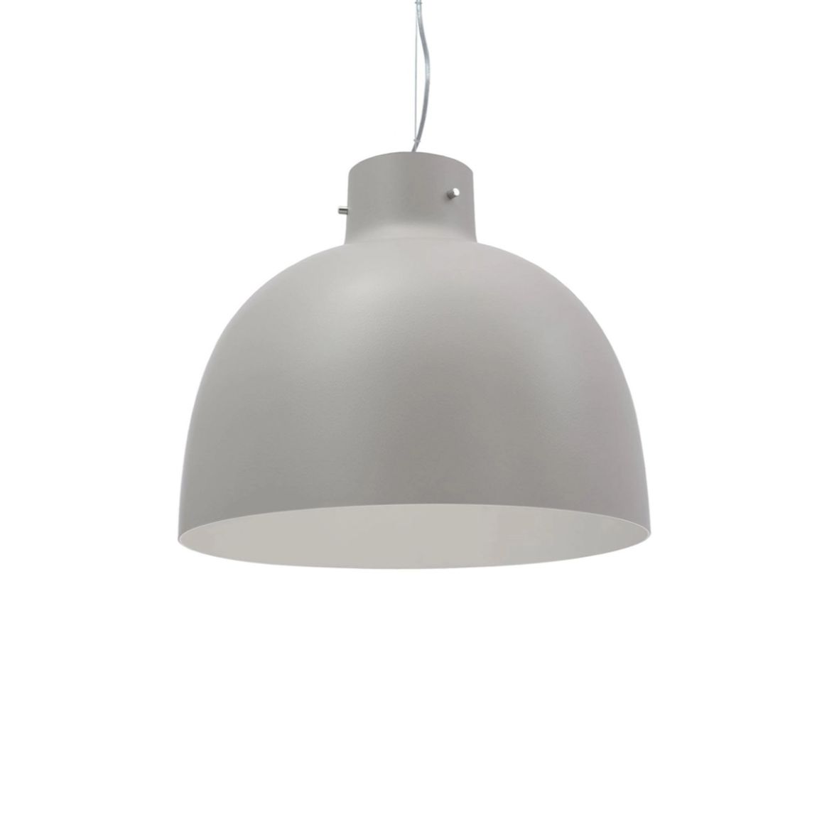 KARTELL Beautiful pendant lamp chandelier dove gray 50x41cm