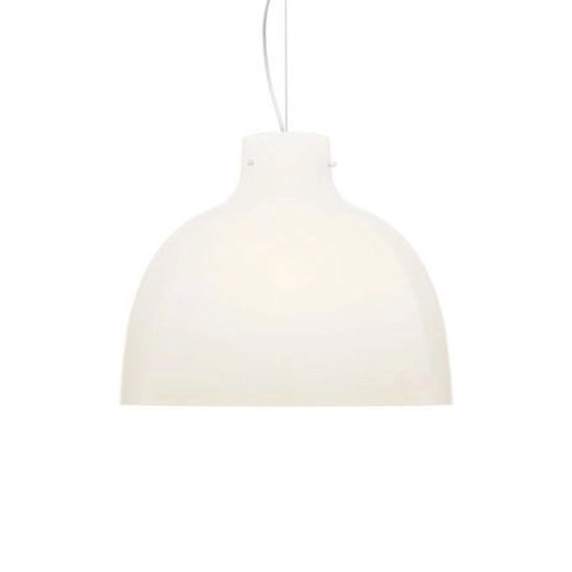 KARTELL Beautiful Pendant Lamp Glossy White Chandelier 50x41cm