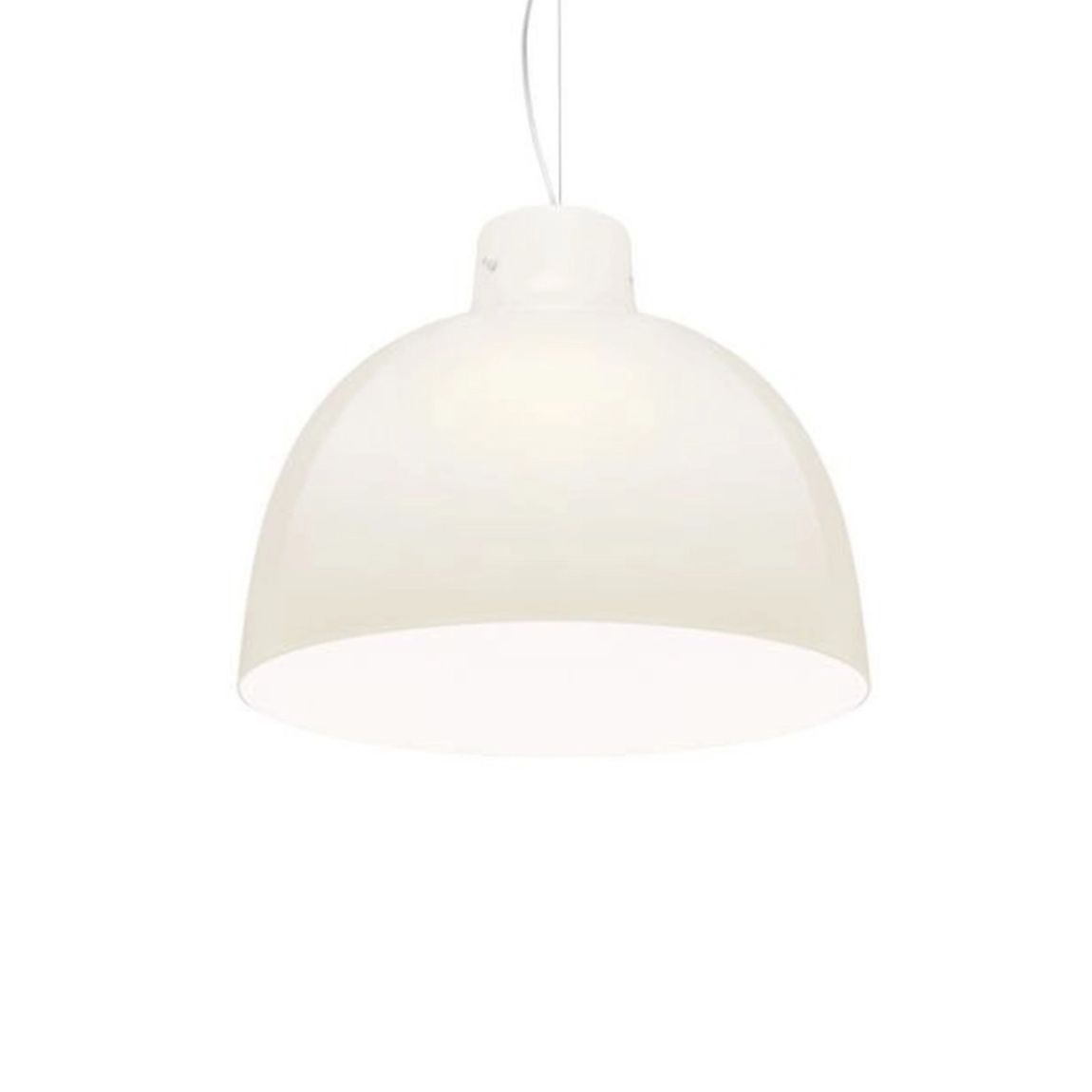 KARTELL Bellissima Lampada a Sospensione Lampadario Bianco Lucido 50x41cm