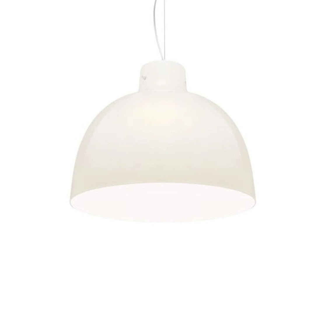 KARTELL Bellissima Lampada a Sospensione Lampadario Bianco Lucido 50x41cm