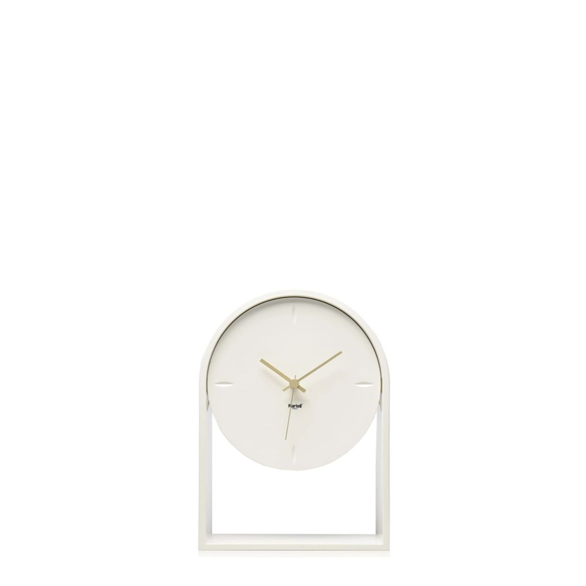 KARTELL Air Du Temps White Table Clock 22x30cm