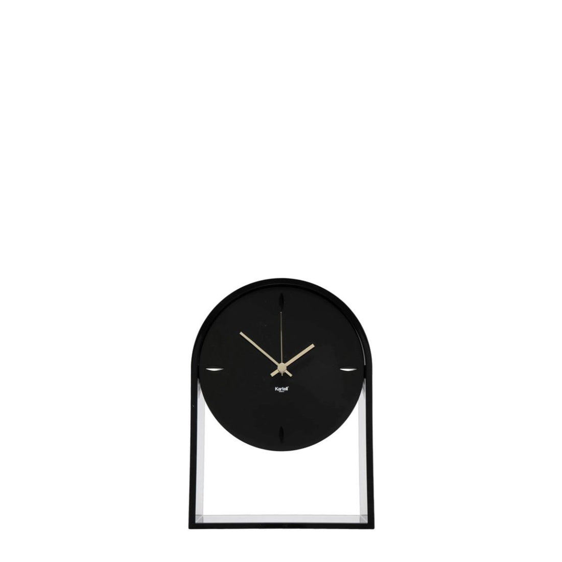 KARTELL Air Du Temps Orologio da Tavolo Nero 22x30cm