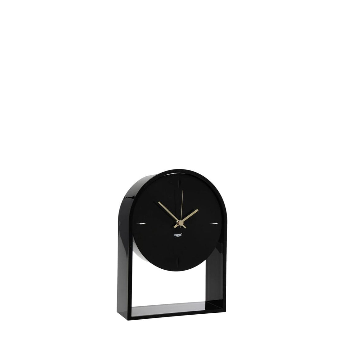 KARTELL Air Du Temps Black Table Clock 22x30cm