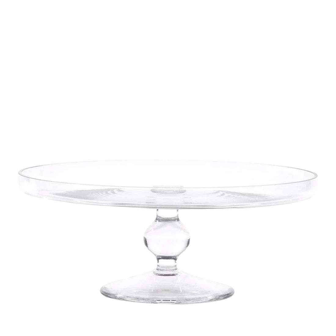 SIMPLE DAY Glass Cake Stand with Bell 30cm Just a Slice