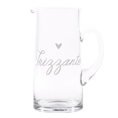 SIMPLE DAY Glass Jug Sparkling Carafe 1.2 Liters