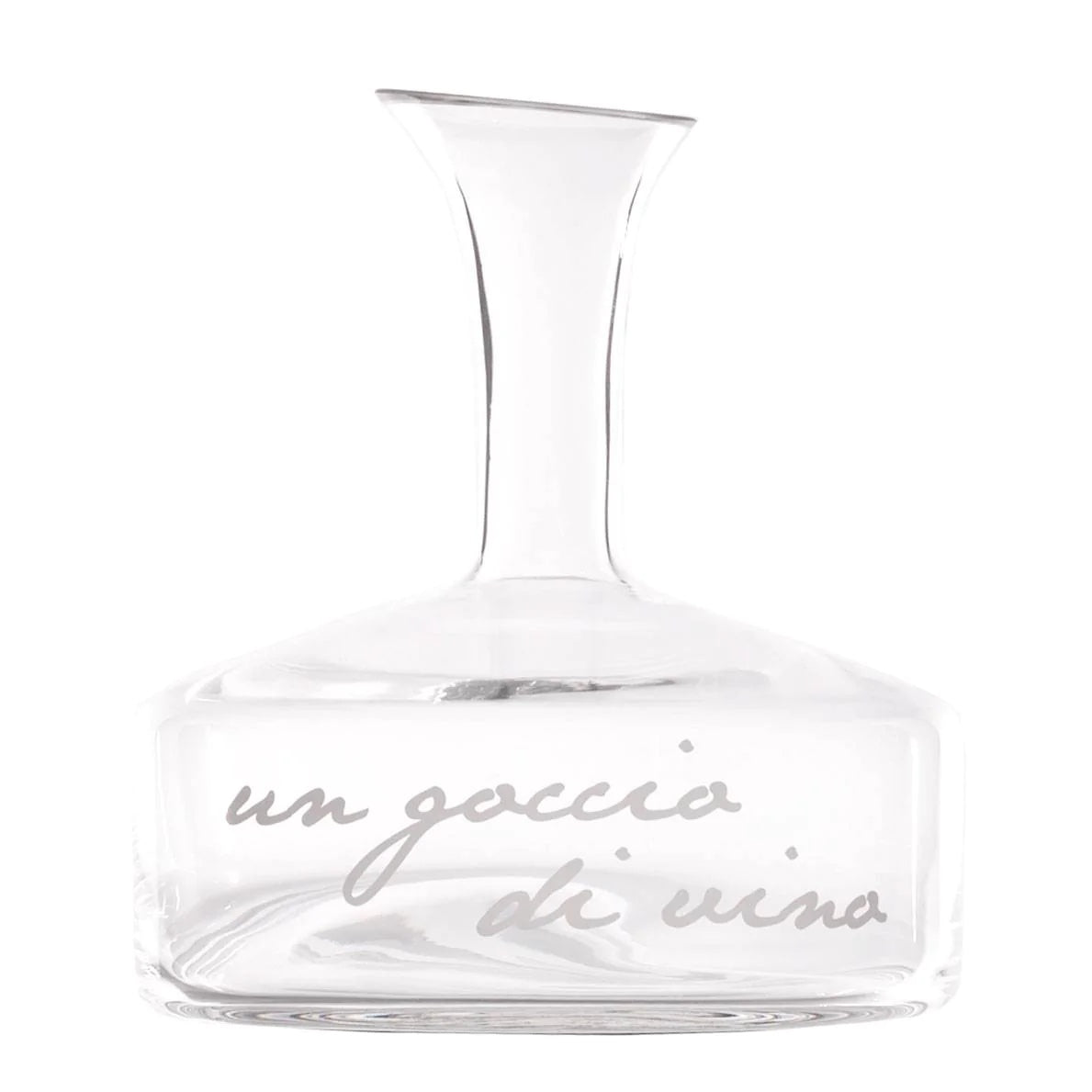 SIMPLE DAY Decanter Un goccio di Vino 1,2 Litri Vetro