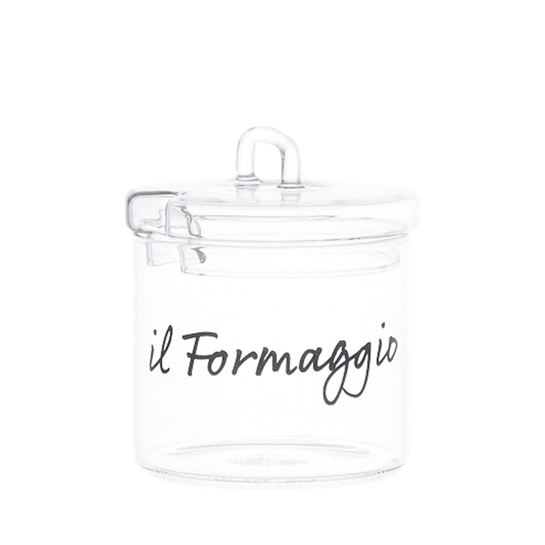 SIMPLE DAY Cheese Container 9x11cm Glass