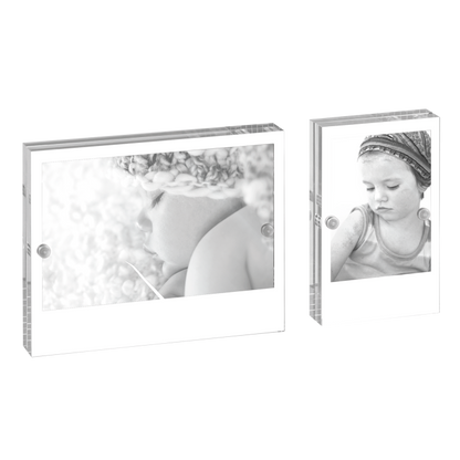 MASCAGNI CASA Photo Frame with Magnets 13x18cm Photo 10x15cm Transparent Acrylic